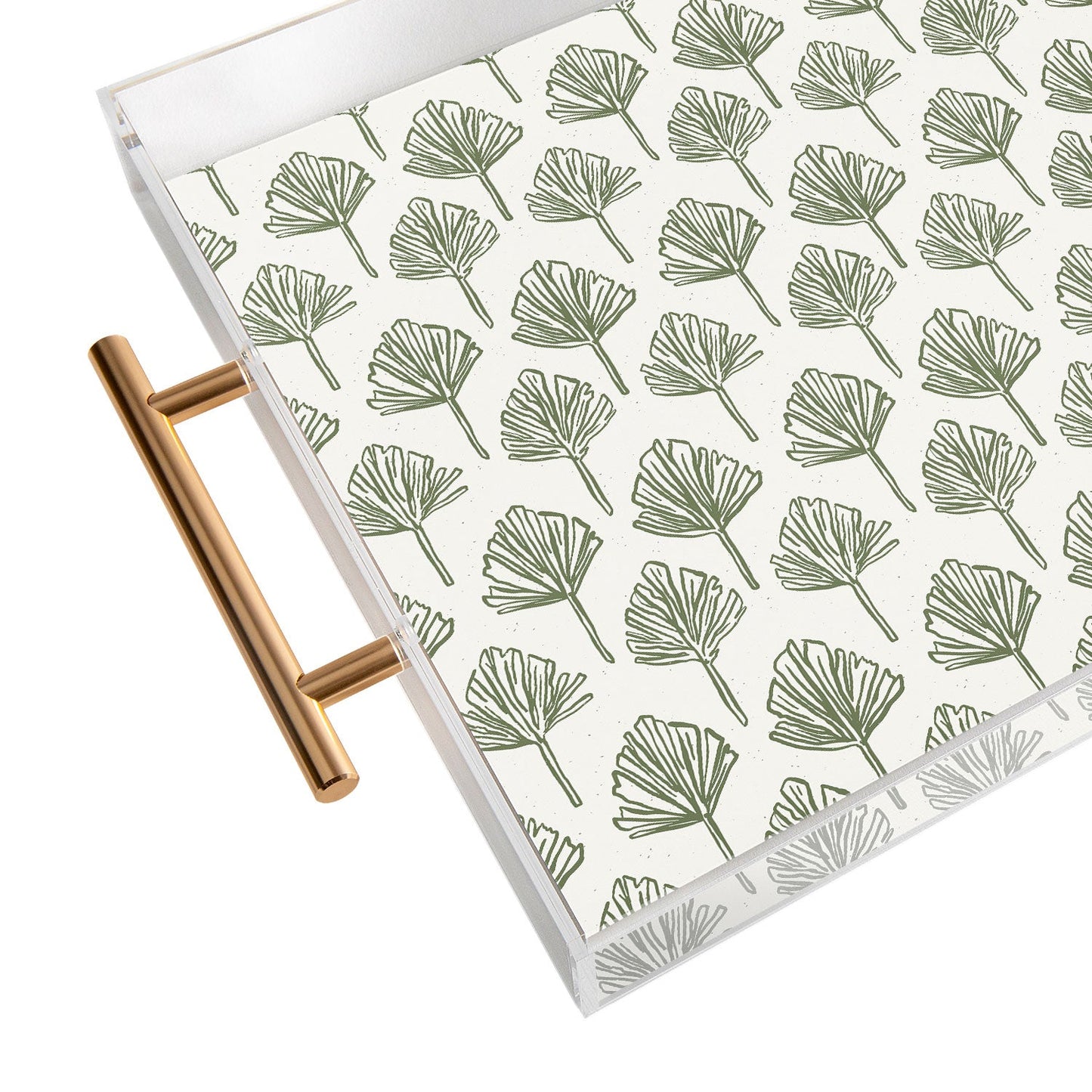 CoastL Studio Palm Sketches Acrylic Tray