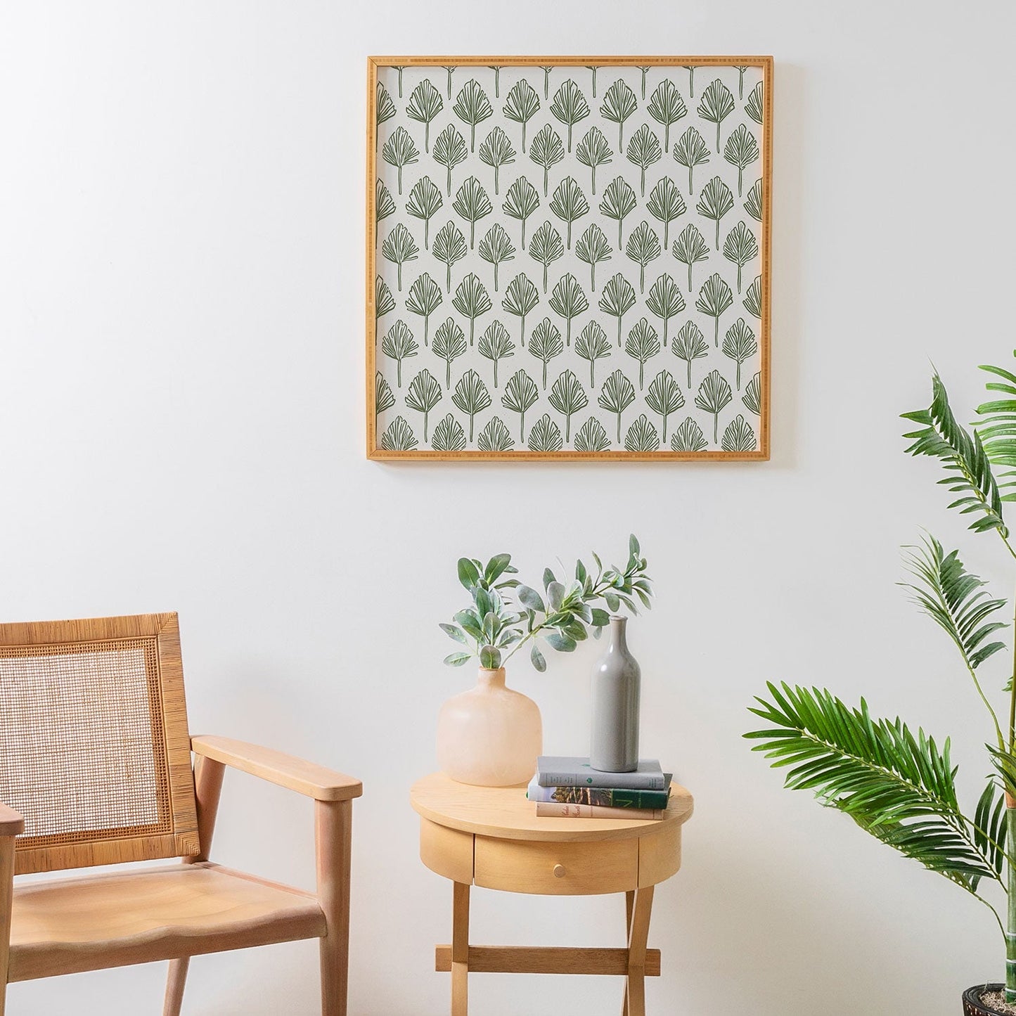 CoastL Studio Palm Sketches Framed Wall Art