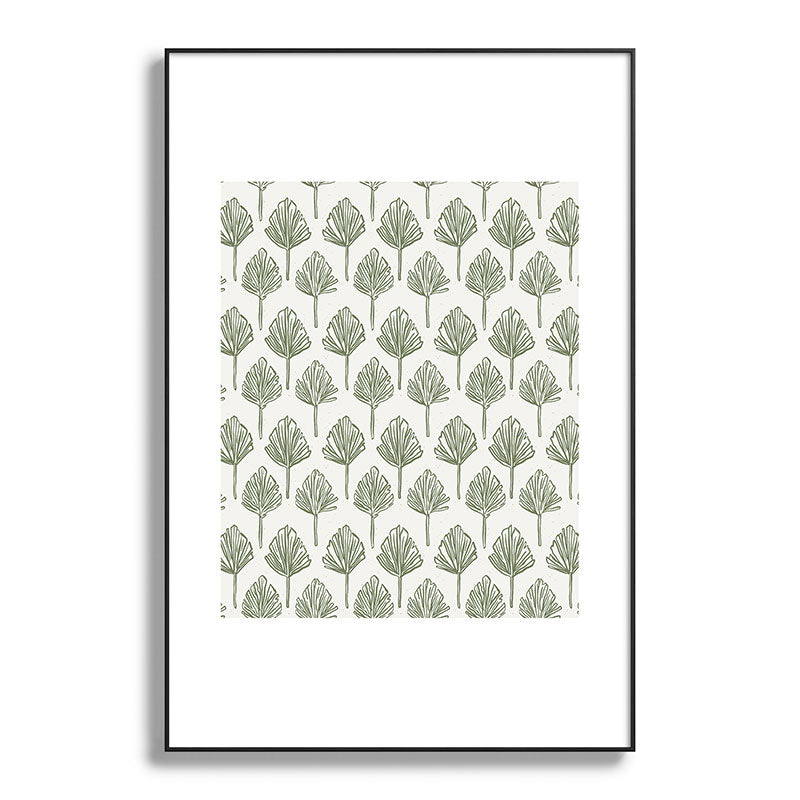 CoastL Studio Palm Sketches Metal Framed Art Print