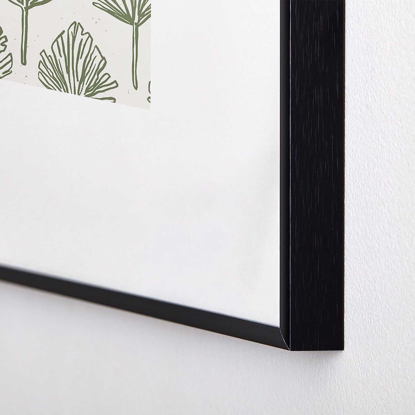 CoastL Studio Palm Sketches Metal Framed Art Print