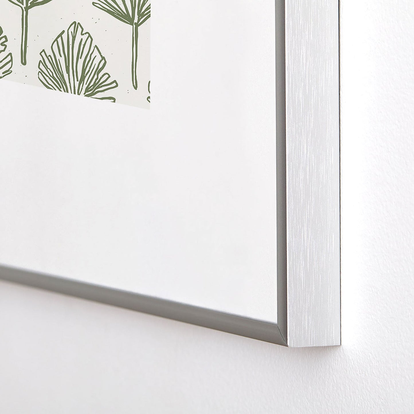 CoastL Studio Palm Sketches Metal Framed Art Print