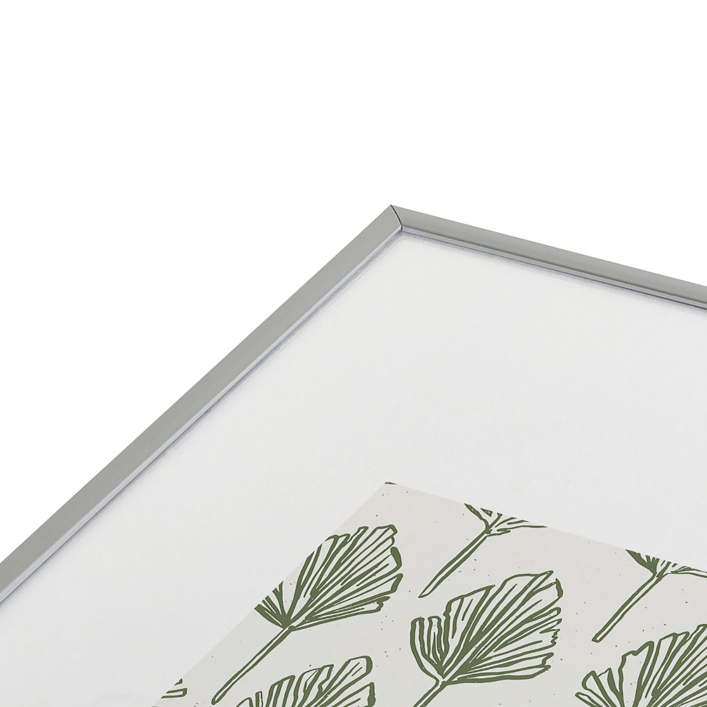CoastL Studio Palm Sketches Metal Framed Art Print