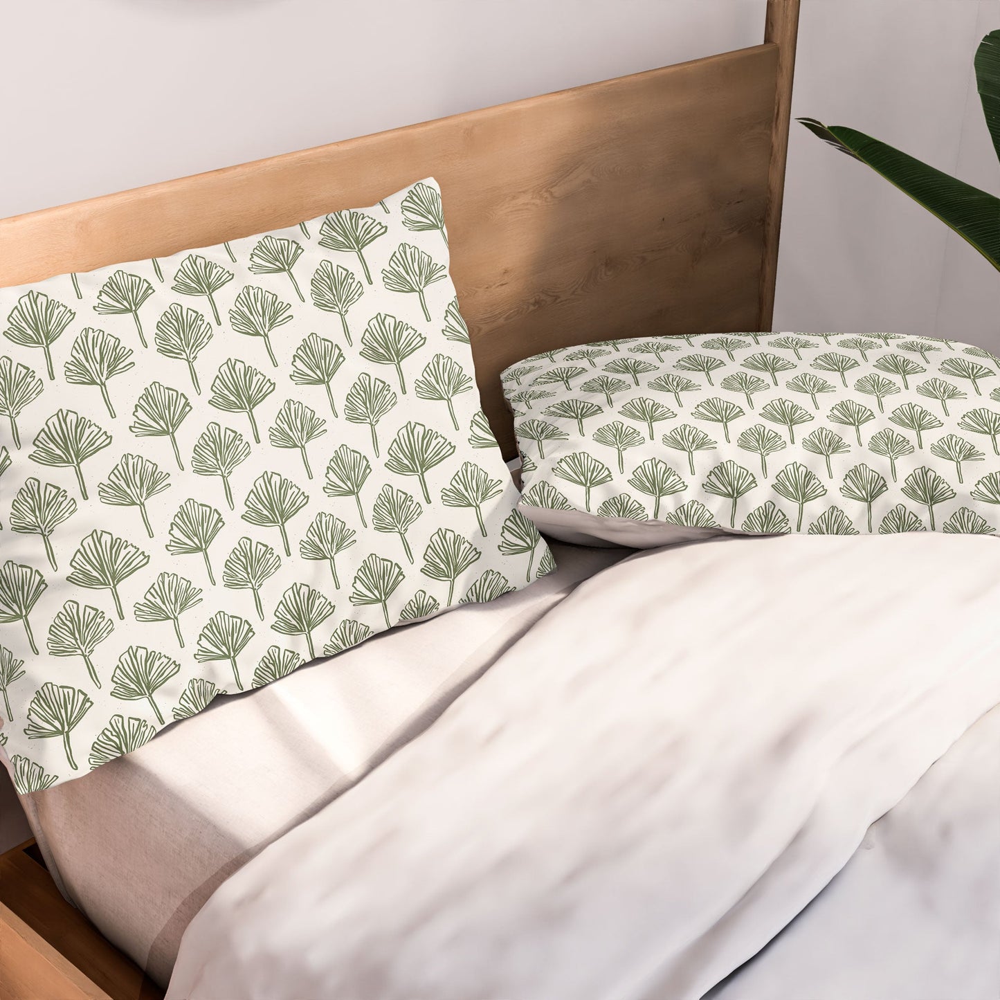 CoastL Studio Palm Sketches Pillow Shams