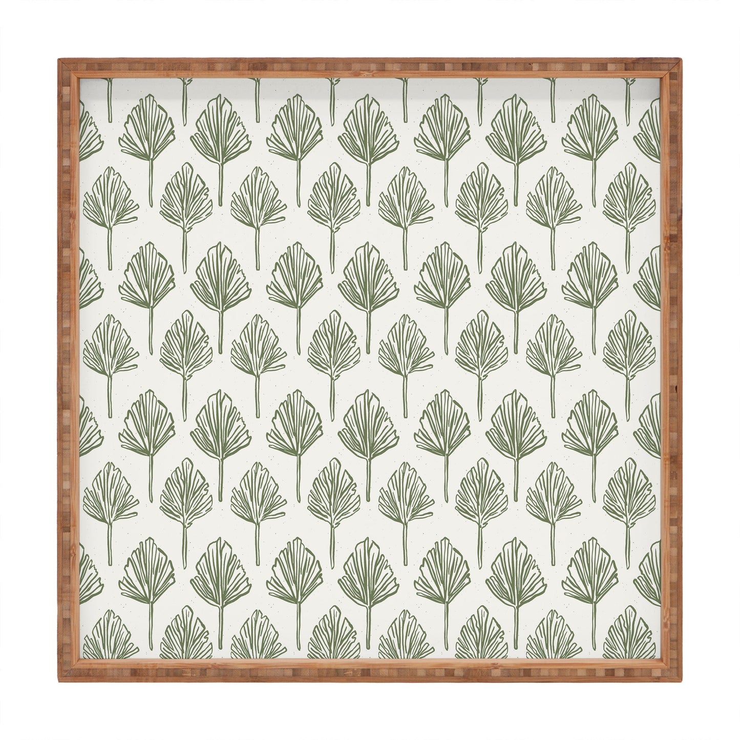 CoastL Studio Palm Sketches Square Tray