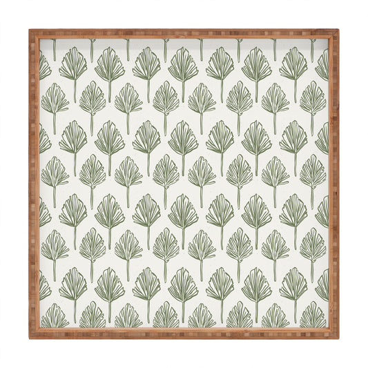 CoastL Studio Palm Sketches Square Tray