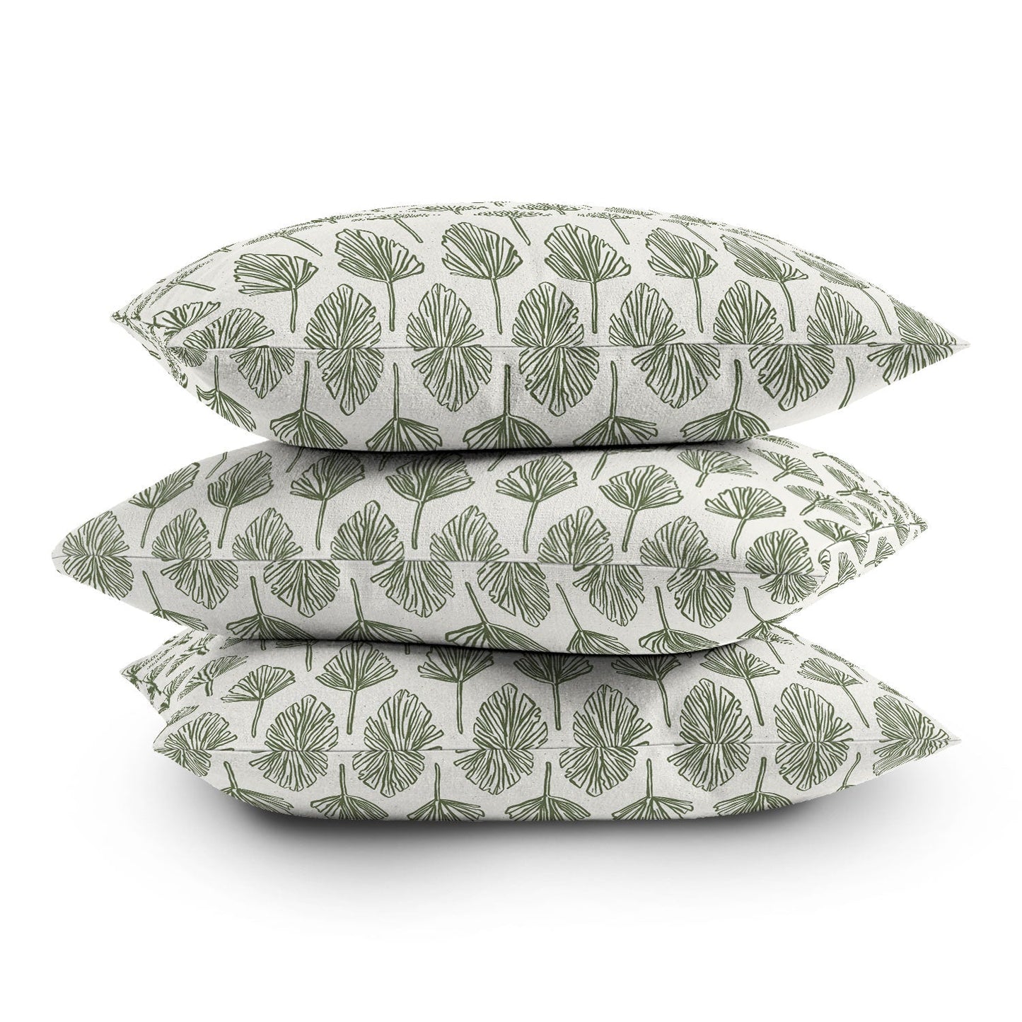 CoastL Studio Palm Sketches Outdoor Throw Pillow