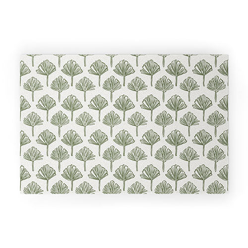 CoastL Studio Palm Sketches Welcome Mat