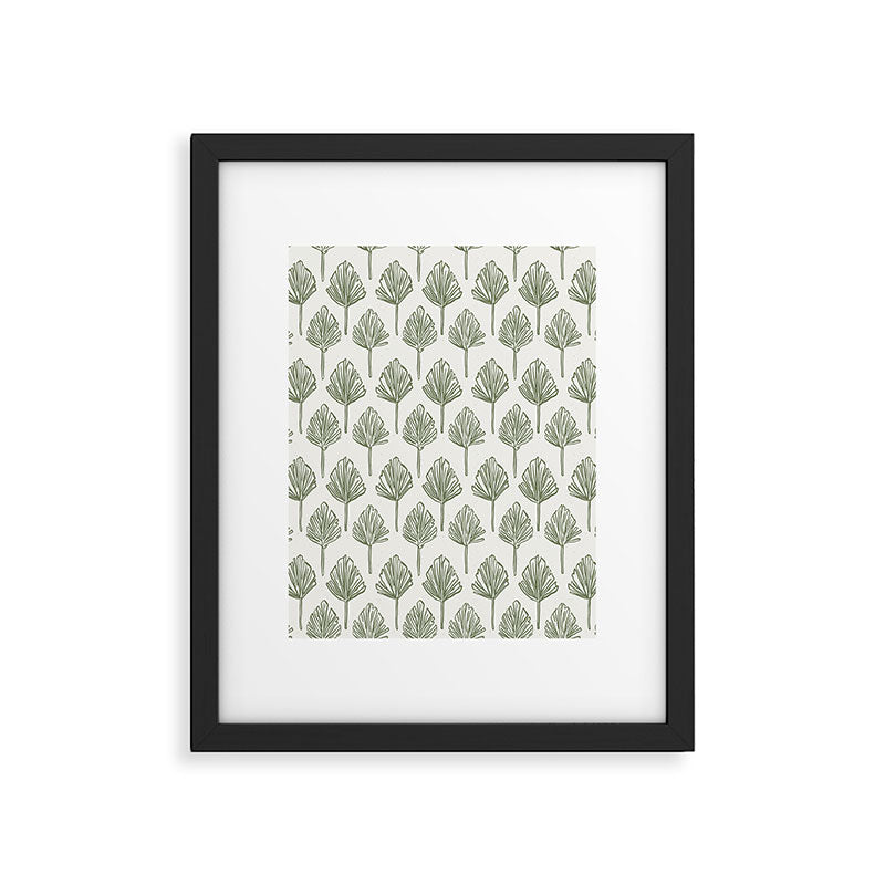 CoastL Studio Palm Sketches Framed Art Print