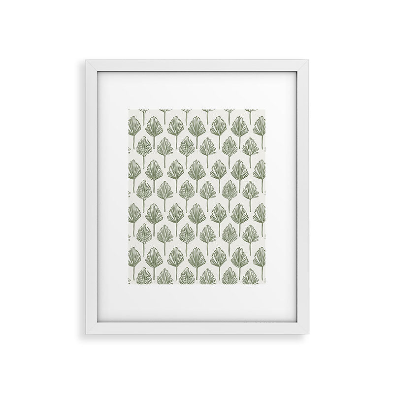 CoastL Studio Palm Sketches Framed Art Print