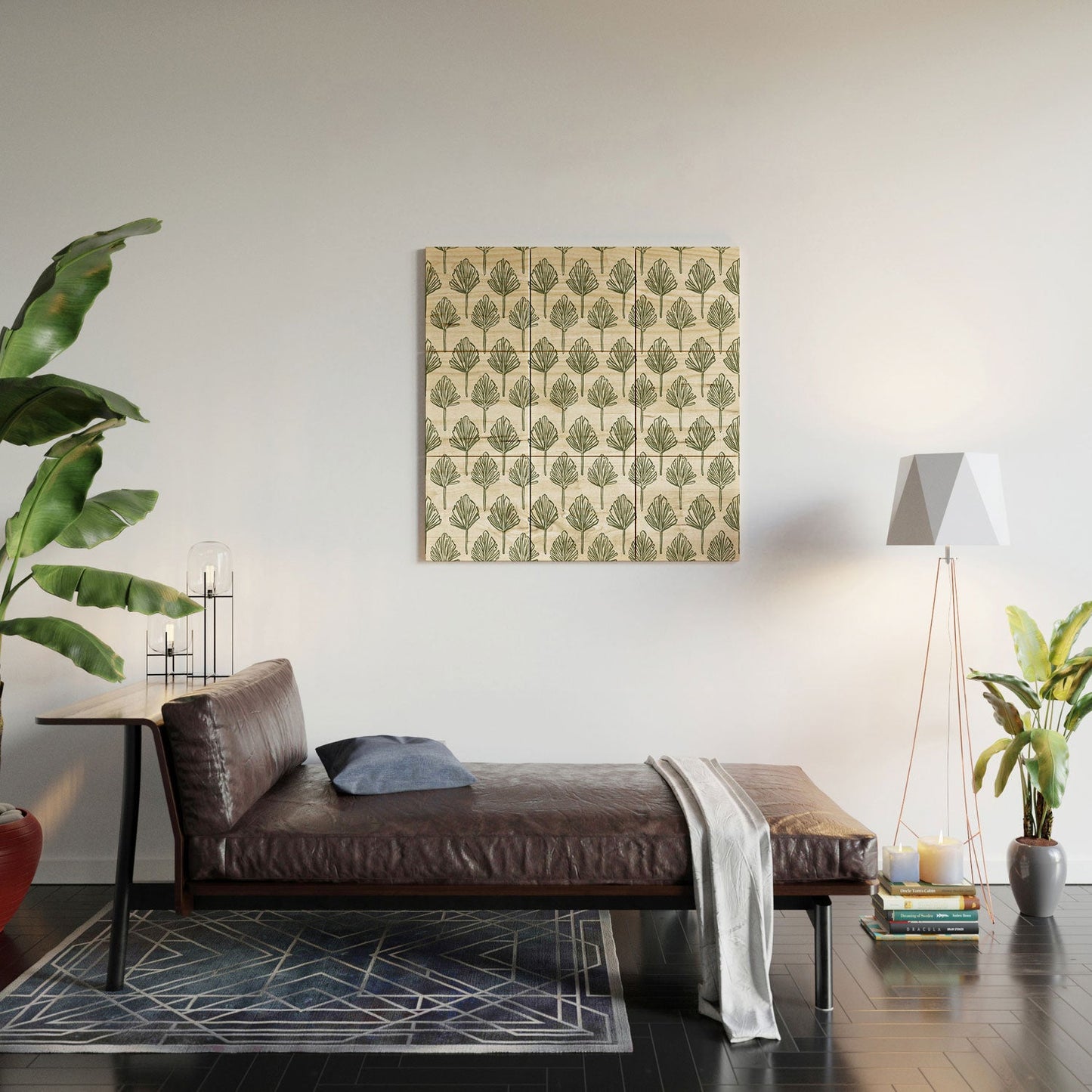 CoastL Studio Palm Sketches Wood Wall Mural