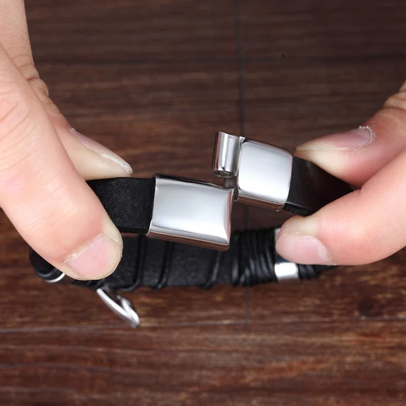 OneindigKnoop – Lederen Armband – Verbondenheid &amp; Stijl