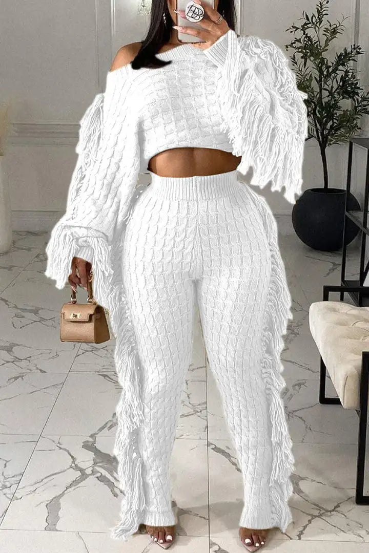 Kaianna - Gezellige gebreide Outfit Set voor Vrouwen
