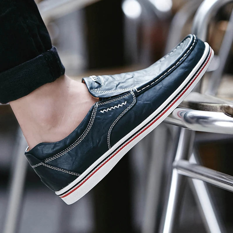 Sherman - Vintage Loafers voor Heren - Casual & Stijlvol