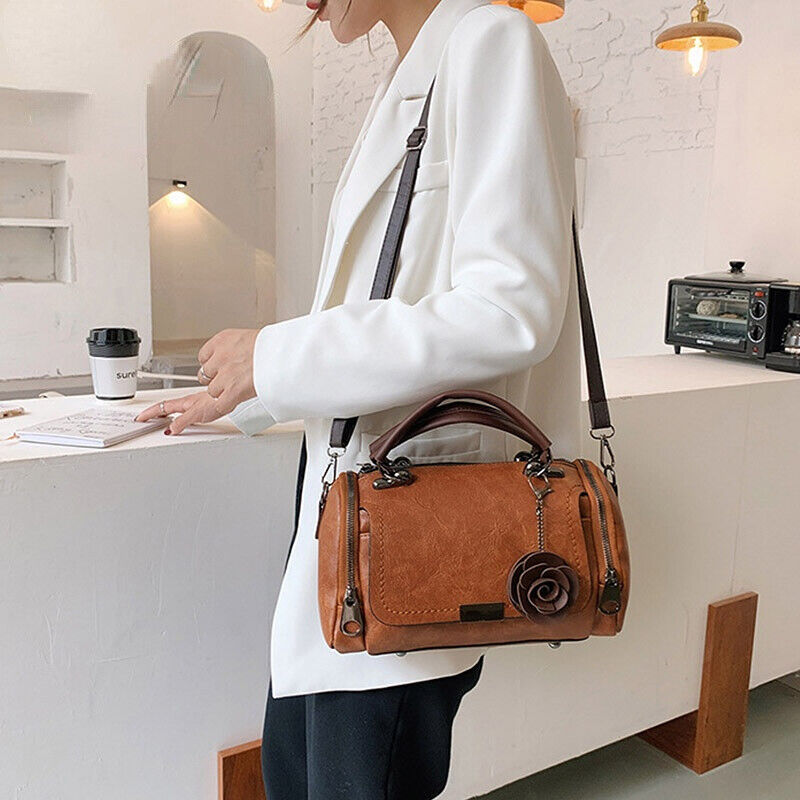 Sofie - Vintage Leren Handtas voor Dames - Elegant & Duurzaam