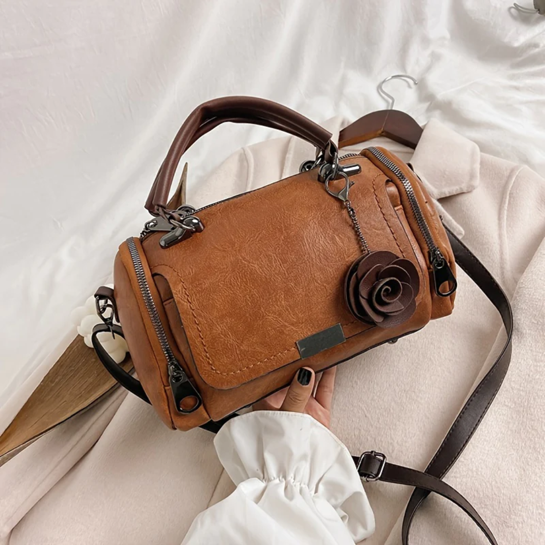 Sofie - Vintage Leren Handtas voor Dames - Elegant & Duurzaam