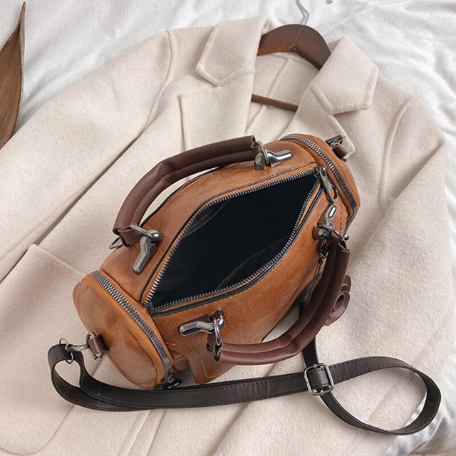 Sofie - Vintage Leren Handtas voor Dames - Elegant & Duurzaam