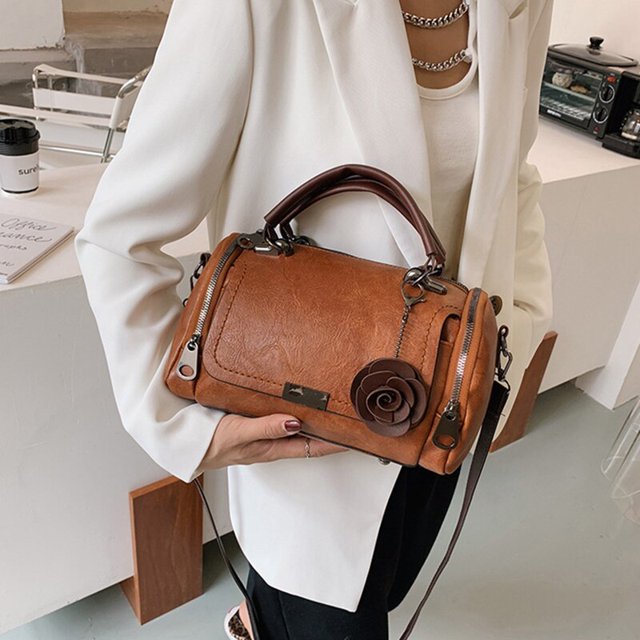 Sofie - Vintage Leren Handtas voor Dames - Elegant & Duurzaam
