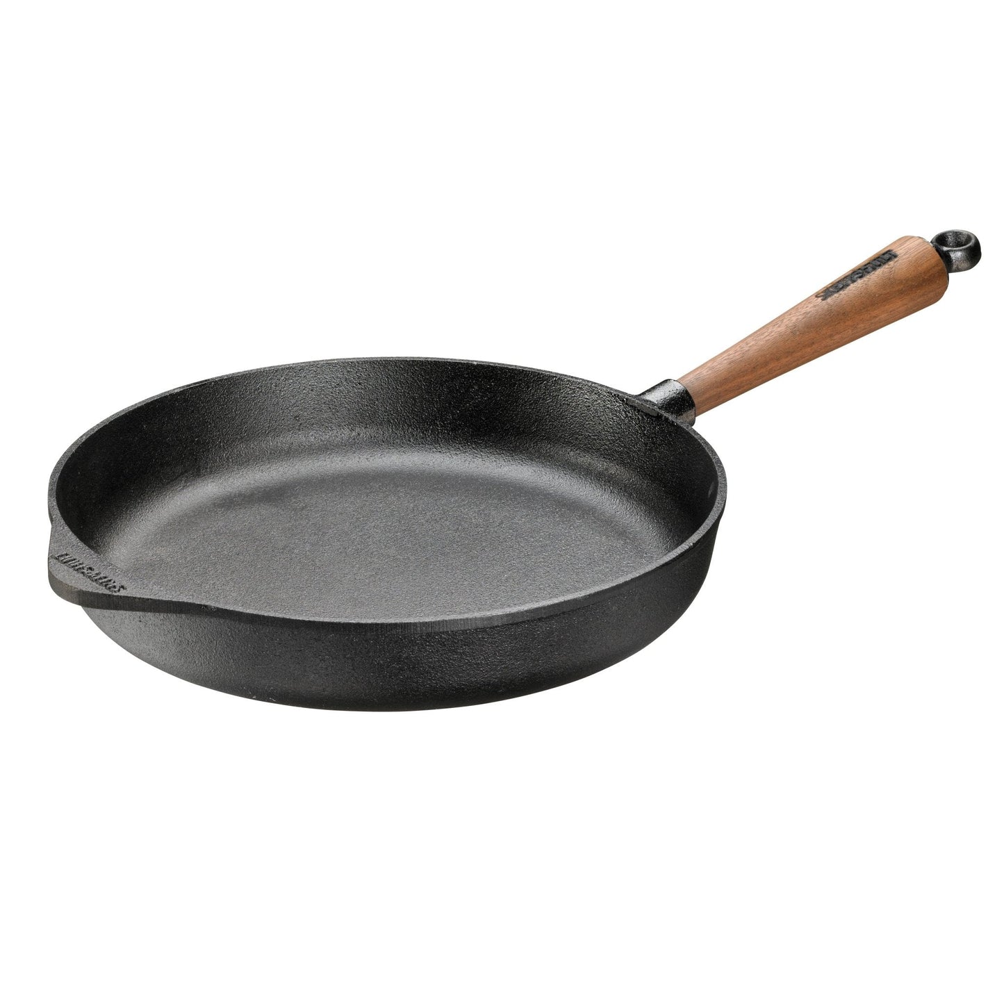 Deep Skillet with Walnut Handle - 11"