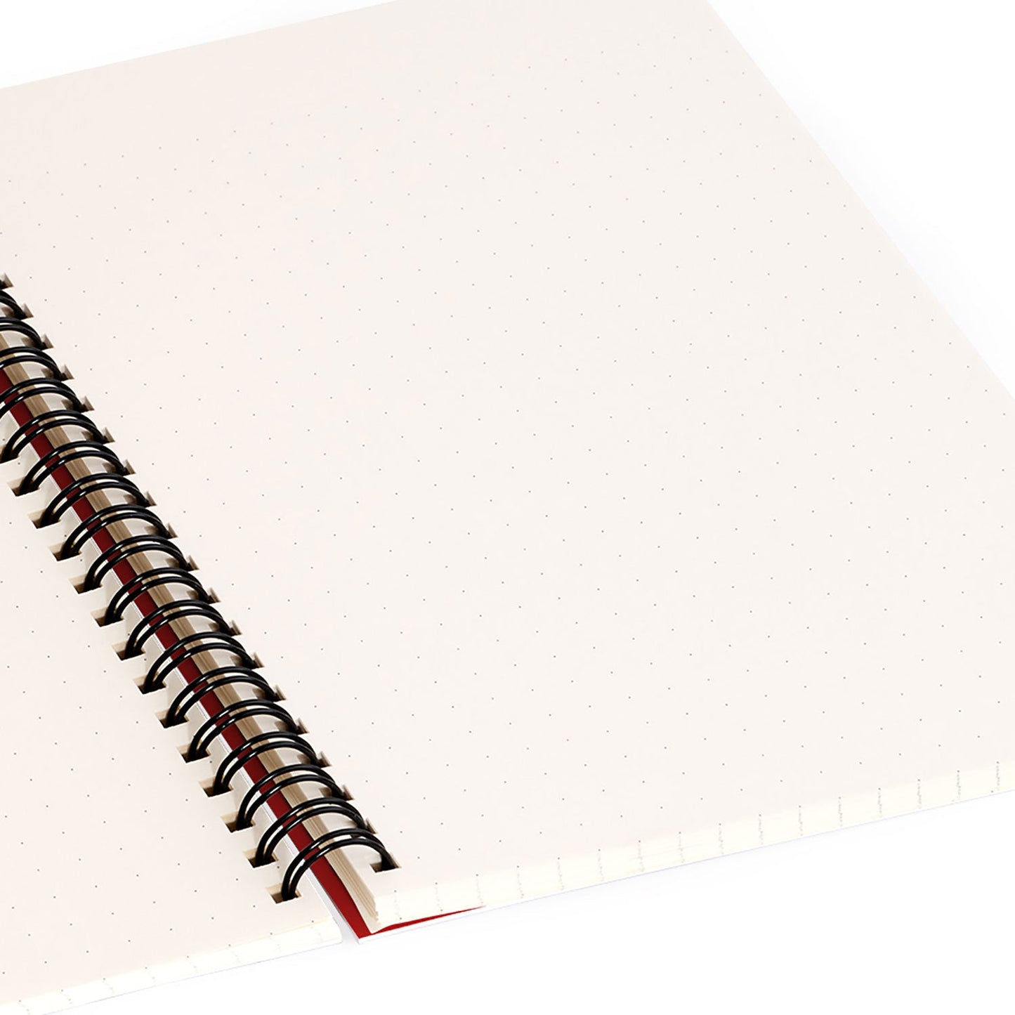 DENY Designs Gameday Red and White 1 Spiral Notebook