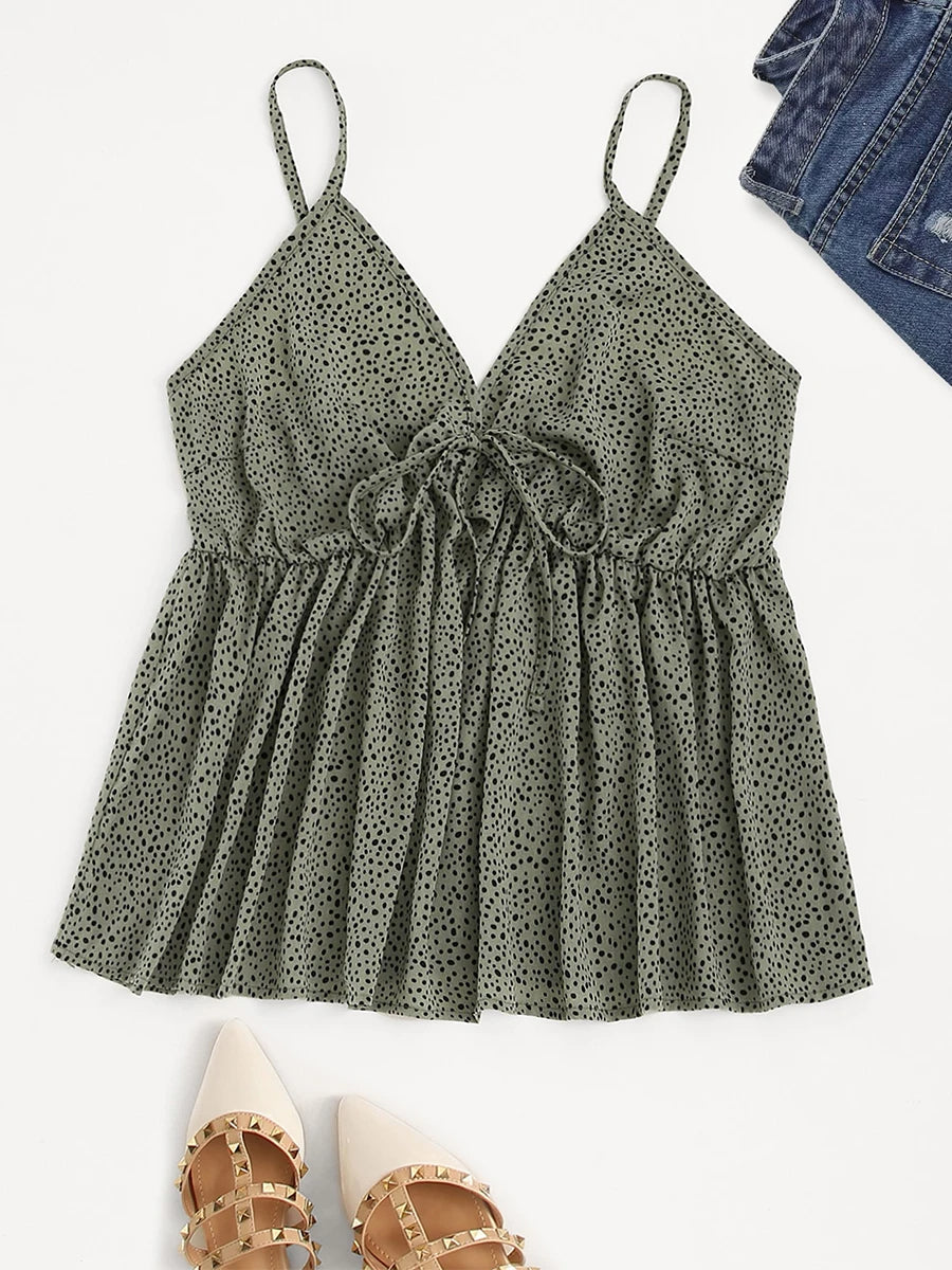 Zomertop voor dames in grote maten