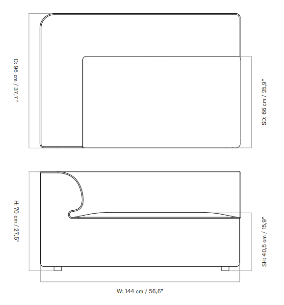 Eave 96 Modular Sofa
