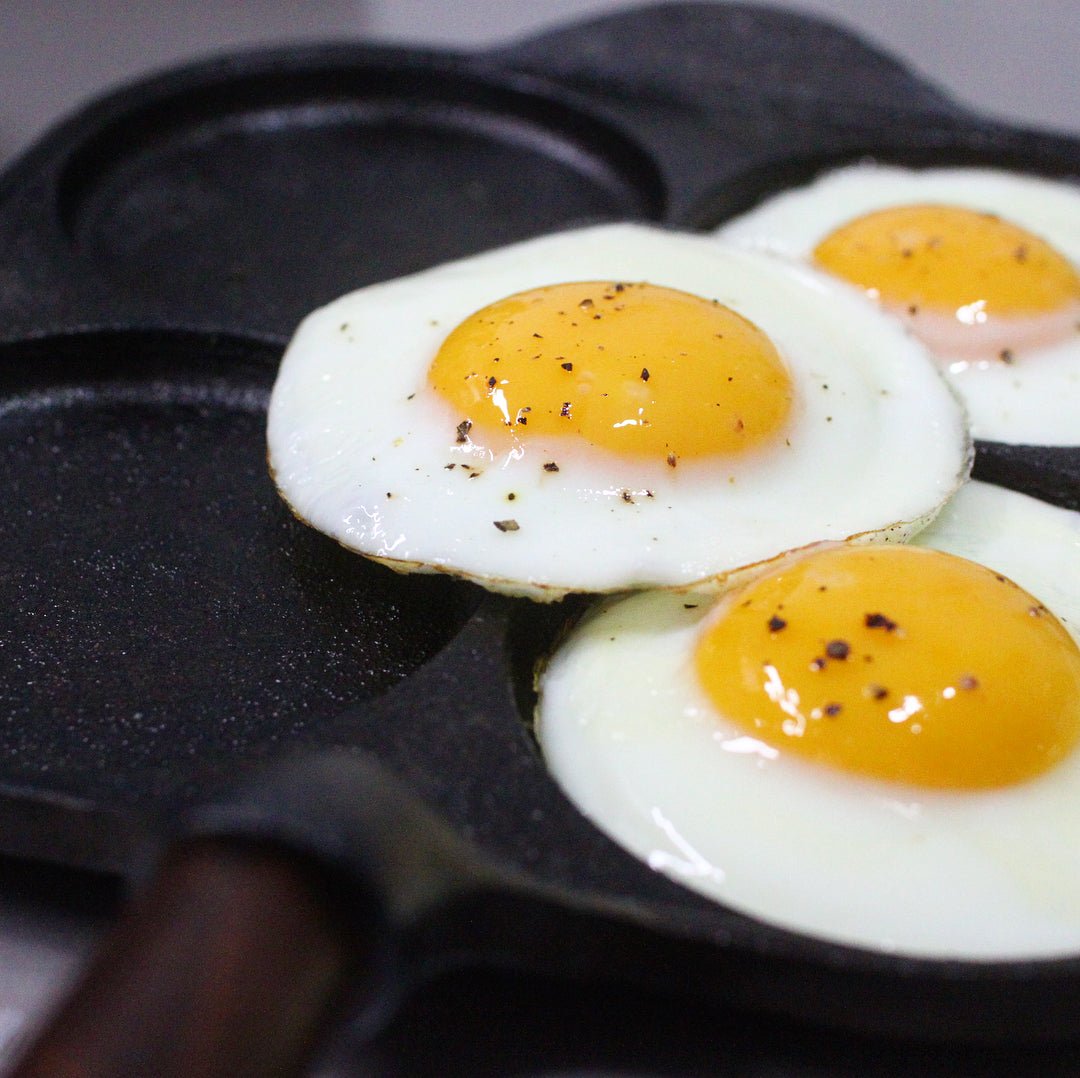Egg Pan with Walnut Handle - 8"