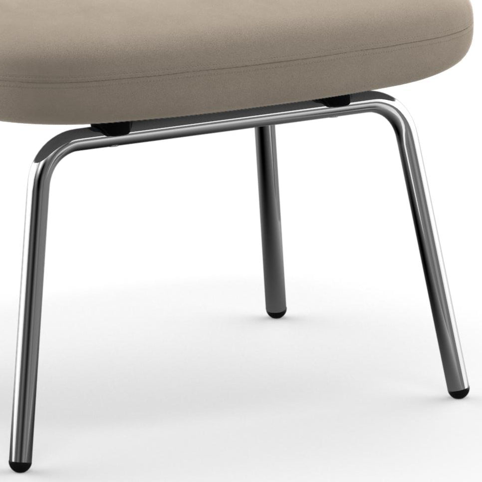 Era Footstool - Metal Legs