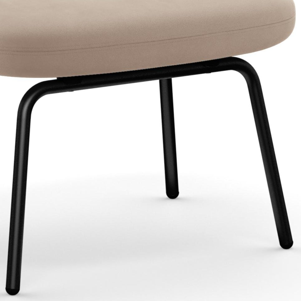 Era Footstool - Metal Legs