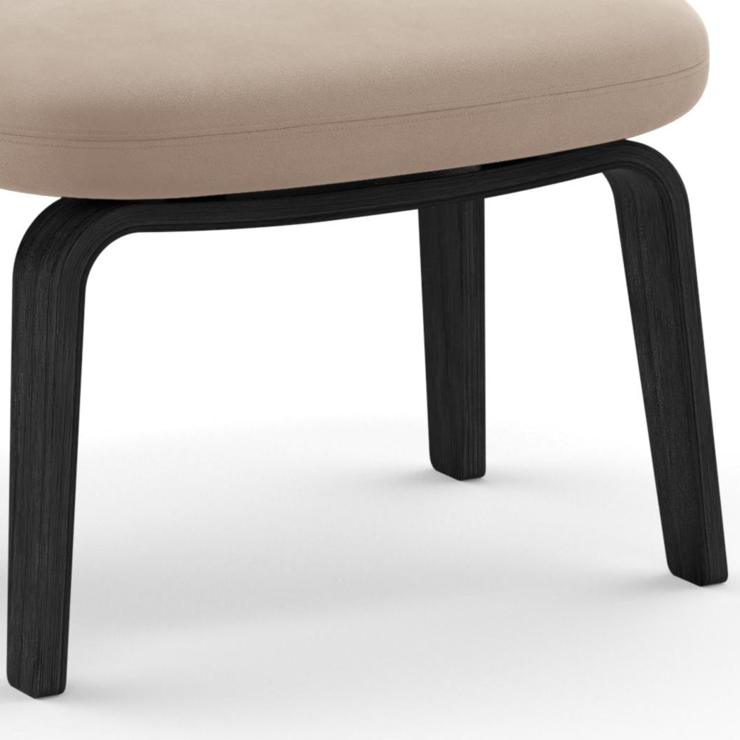 Era Footstool - Wood Legs