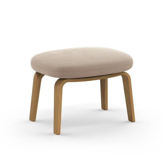 Era Footstool - Wood Legs