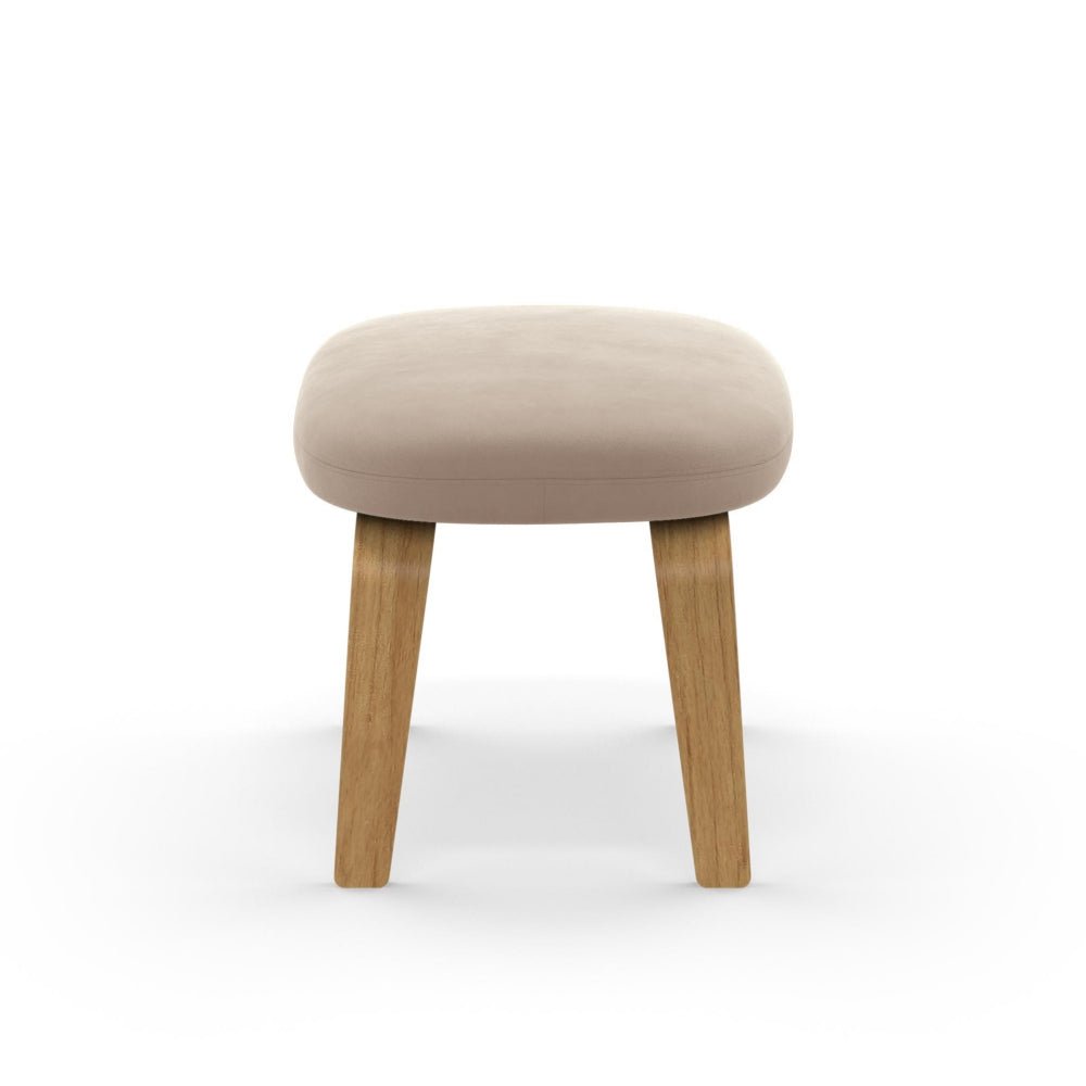 Era Footstool - Wood Legs