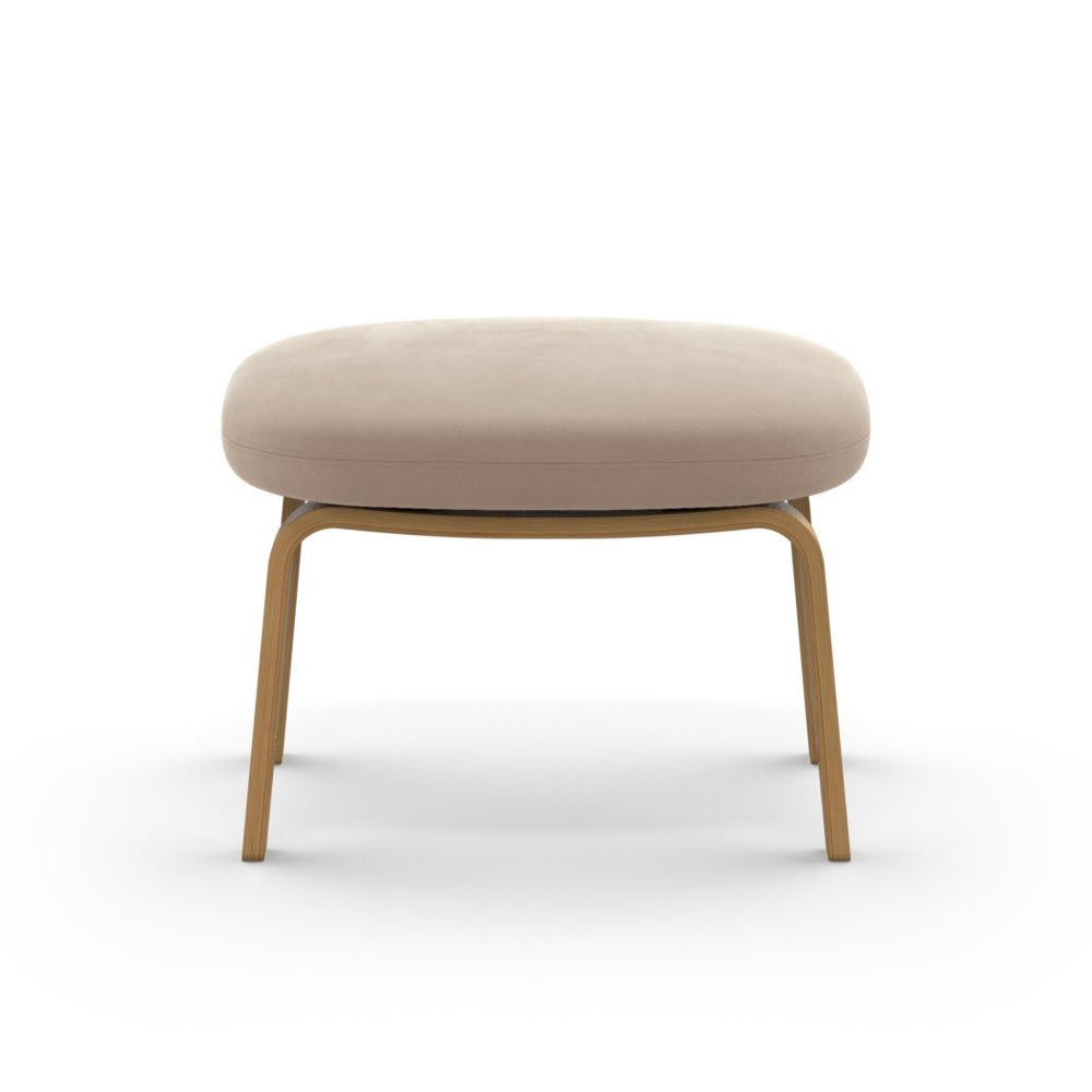 Era Footstool - Wood Legs
