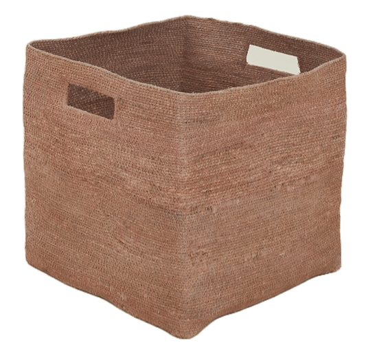 Open Box - Essential Square Basket - Blush