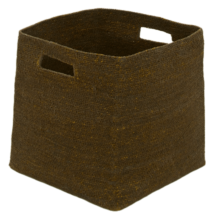 Open Box - Essential Square Basket - Olive