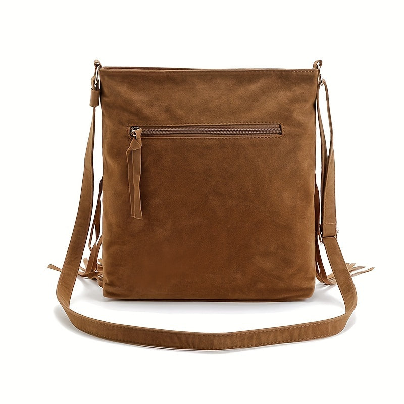 Alouette - Vintage Schoudertas met Kwastjes