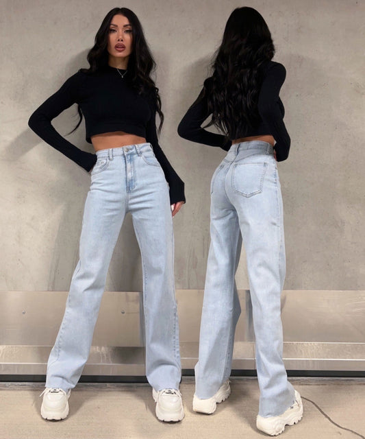 Wyeth - Wijde Broekspijp Jeans