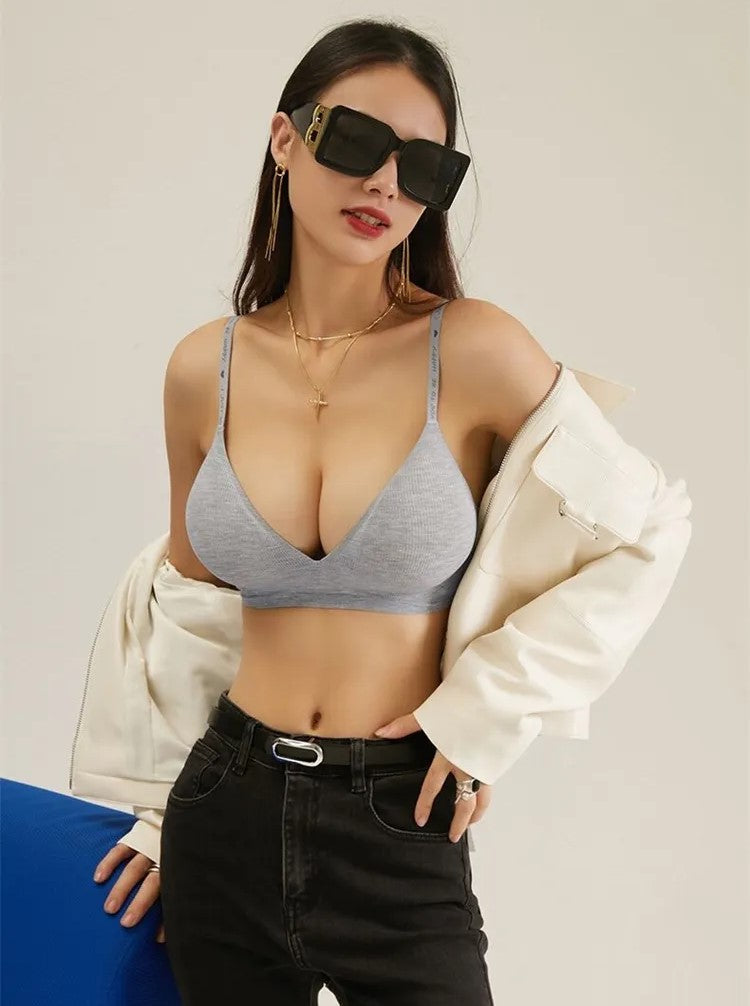 June - Dames BH - Trendy V-hals Stijl
