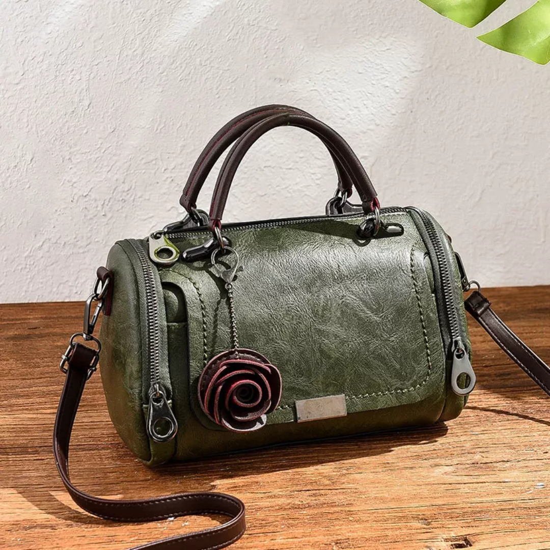 Sofie - Vintage Leren Handtas voor Dames - Elegant & Duurzaam
