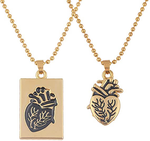 HartVoorAltijd – Duo Ketting – Verbonden door Liefde