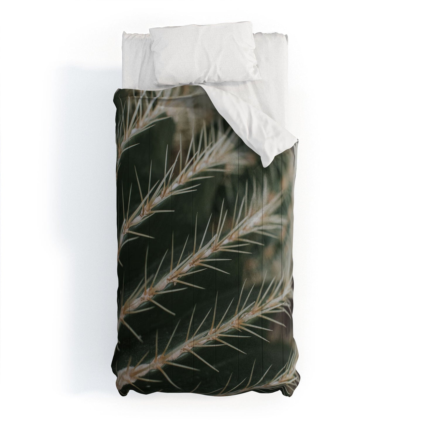 Hello Twiggs Green Cactus Comforter