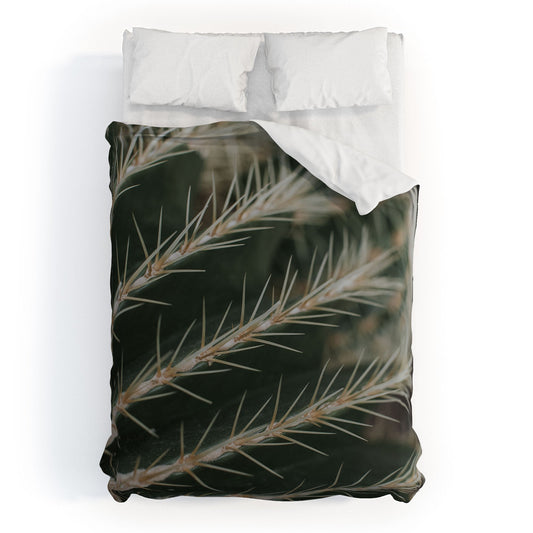 Hello Twiggs Green Cactus Duvet Cover