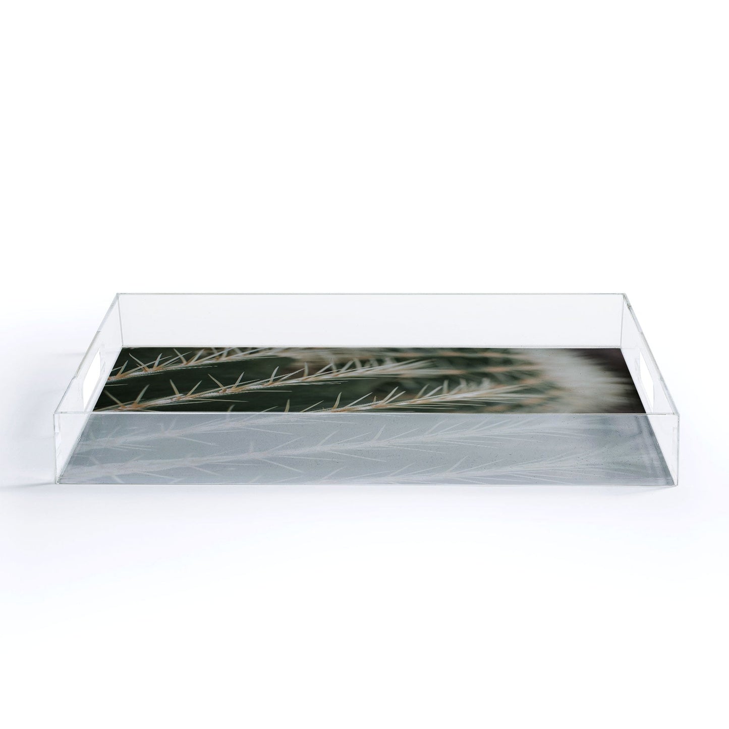 Hello Twiggs Green Cactus Acrylic Tray