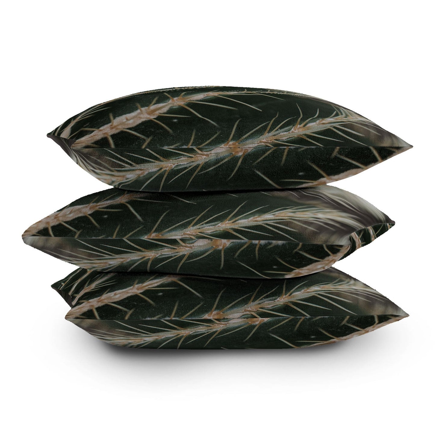 Hello Twiggs Green Cactus Outdoor Throw Pillow