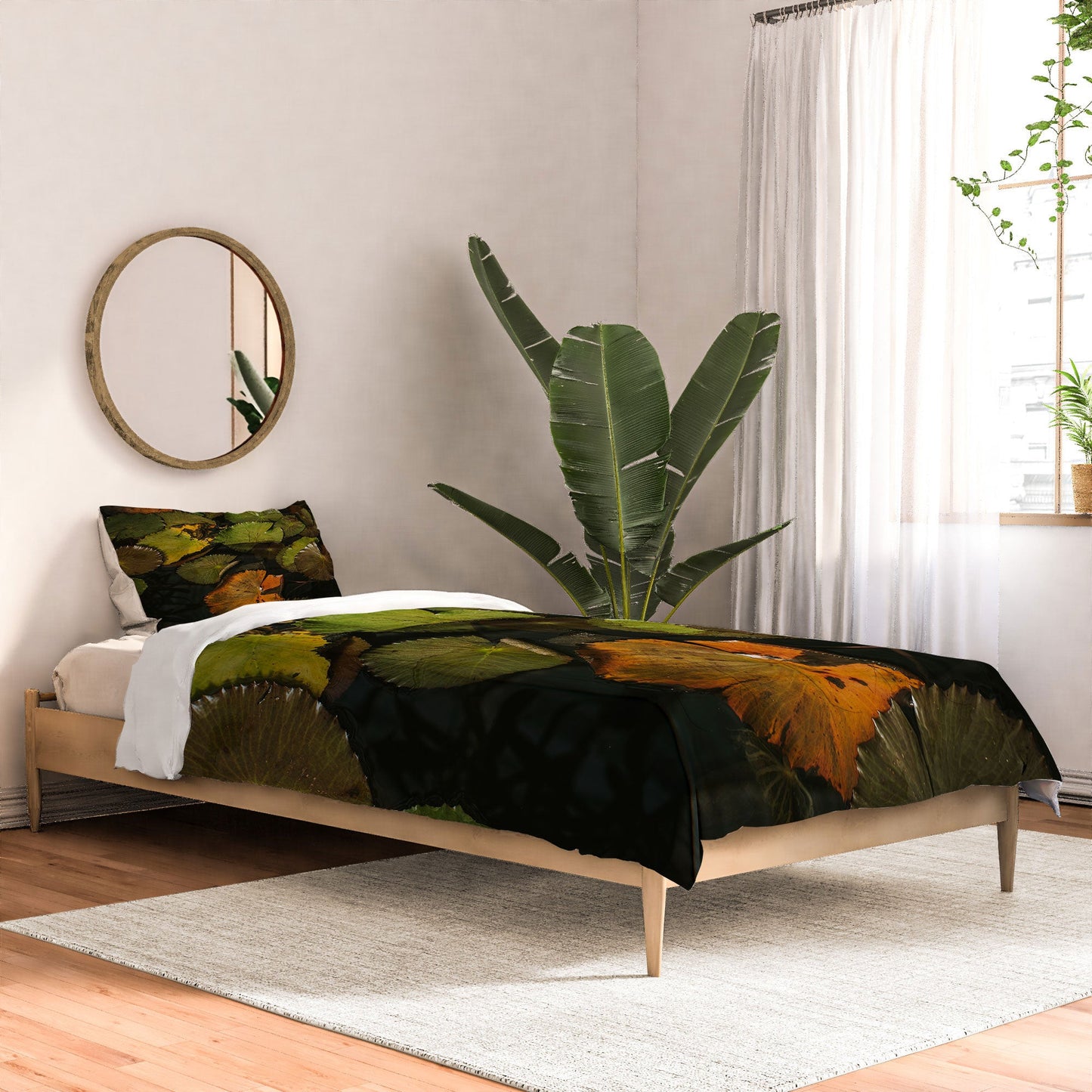 Hello Twiggs Lily Pads Comforter