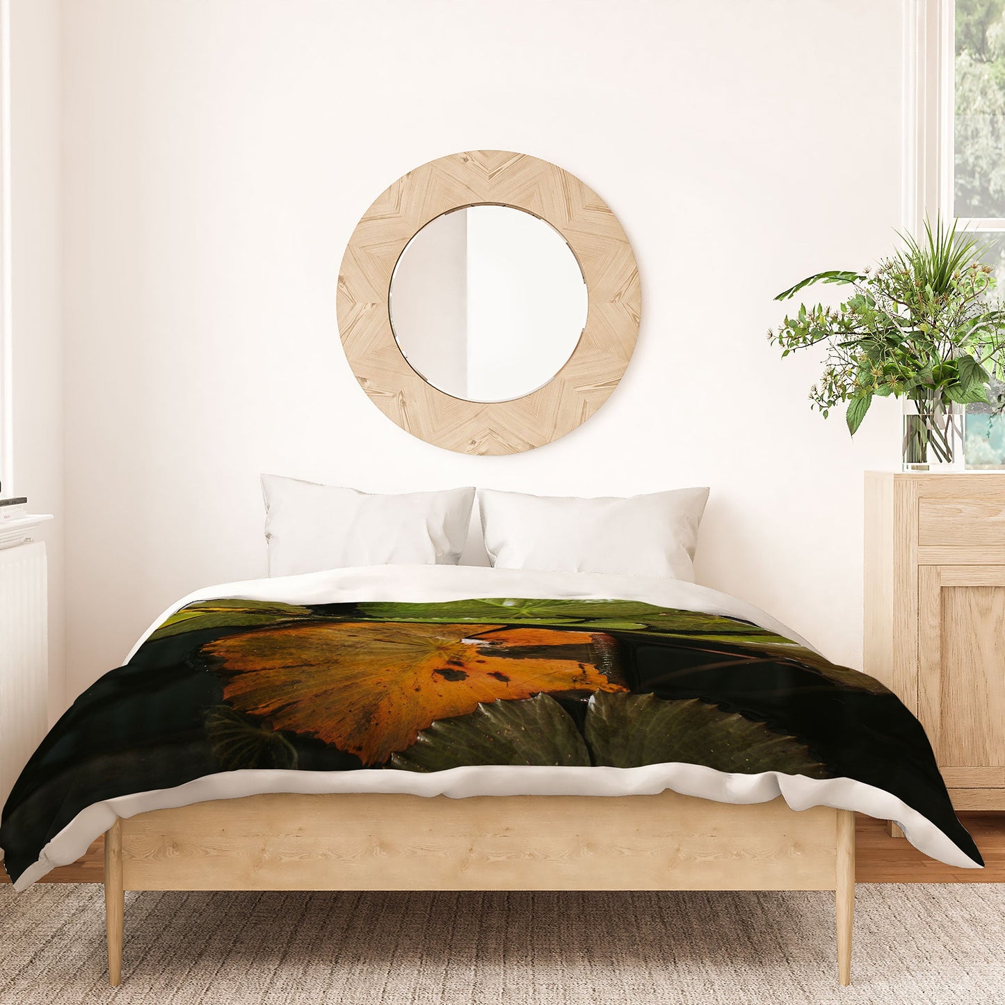 Hello Twiggs Lily Pads Duvet Cover