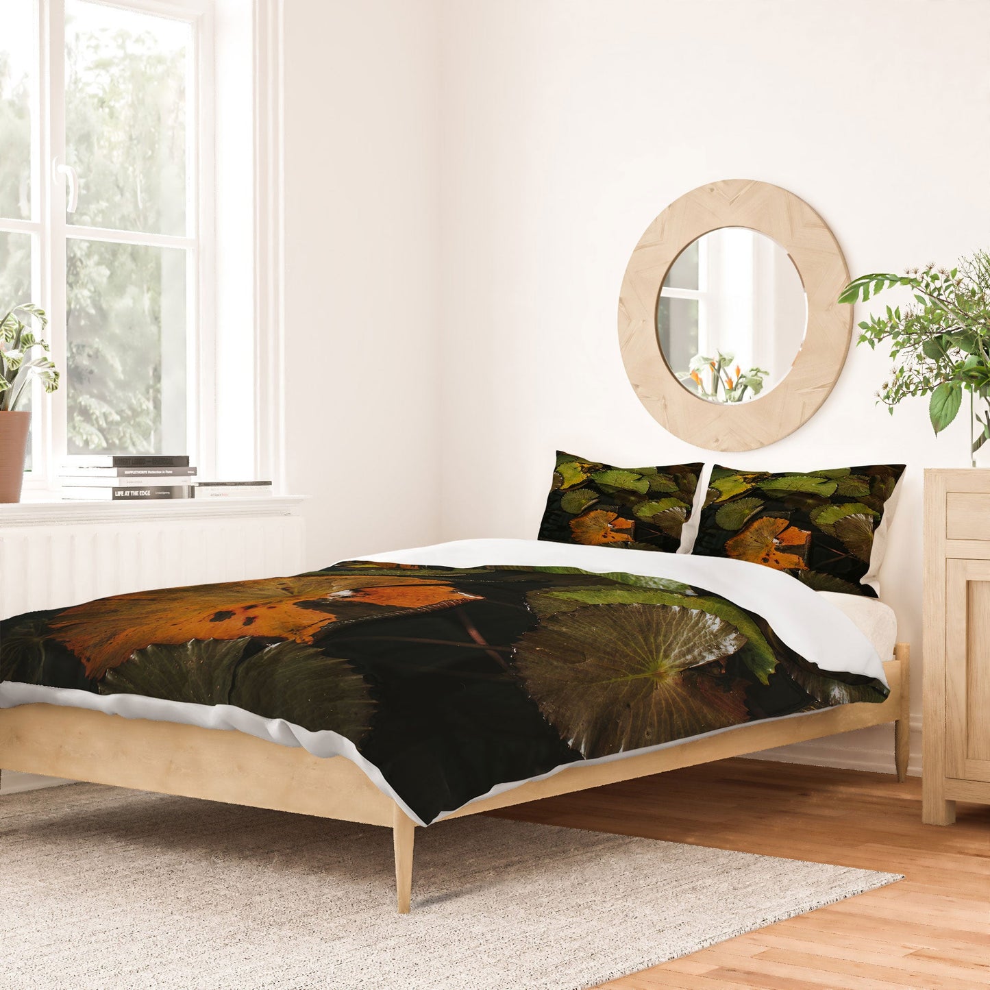 Hello Twiggs Lily Pads Duvet Cover