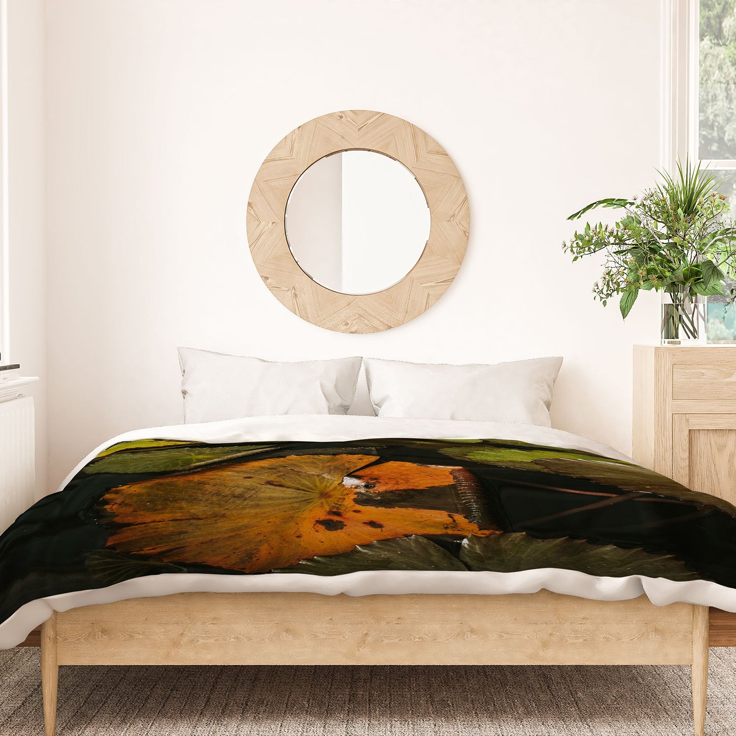 Hello Twiggs Lily Pads Duvet Cover