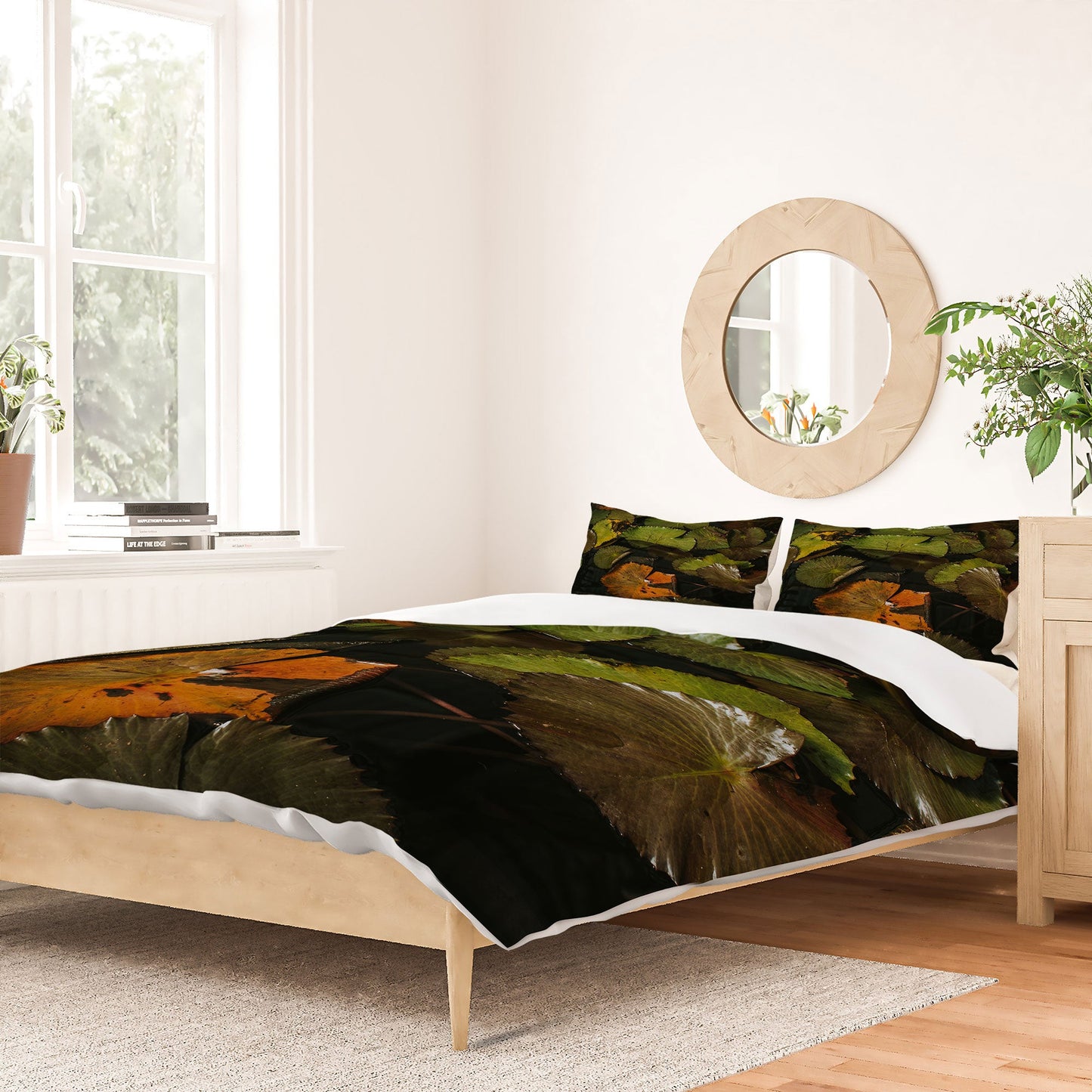 Hello Twiggs Lily Pads Duvet Cover
