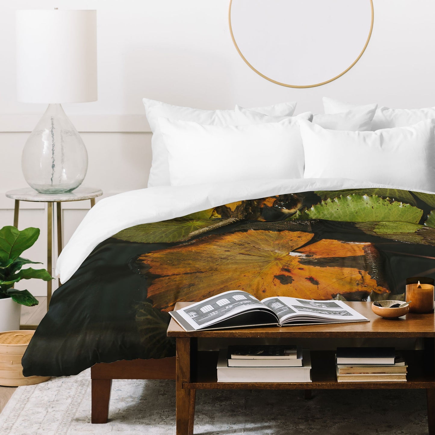 Hello Twiggs Lily Pads Duvet Cover