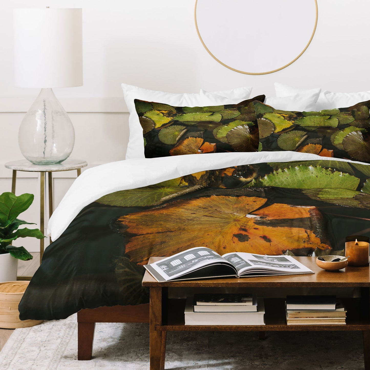 Hello Twiggs Lily Pads Duvet Cover